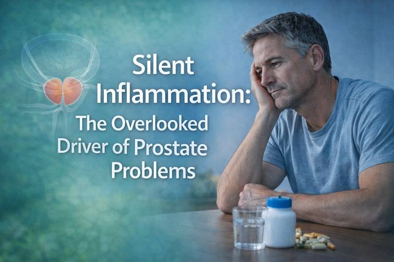 Silent Inflammation: The Overlooked Driver of Prostate Problems as Men Age
