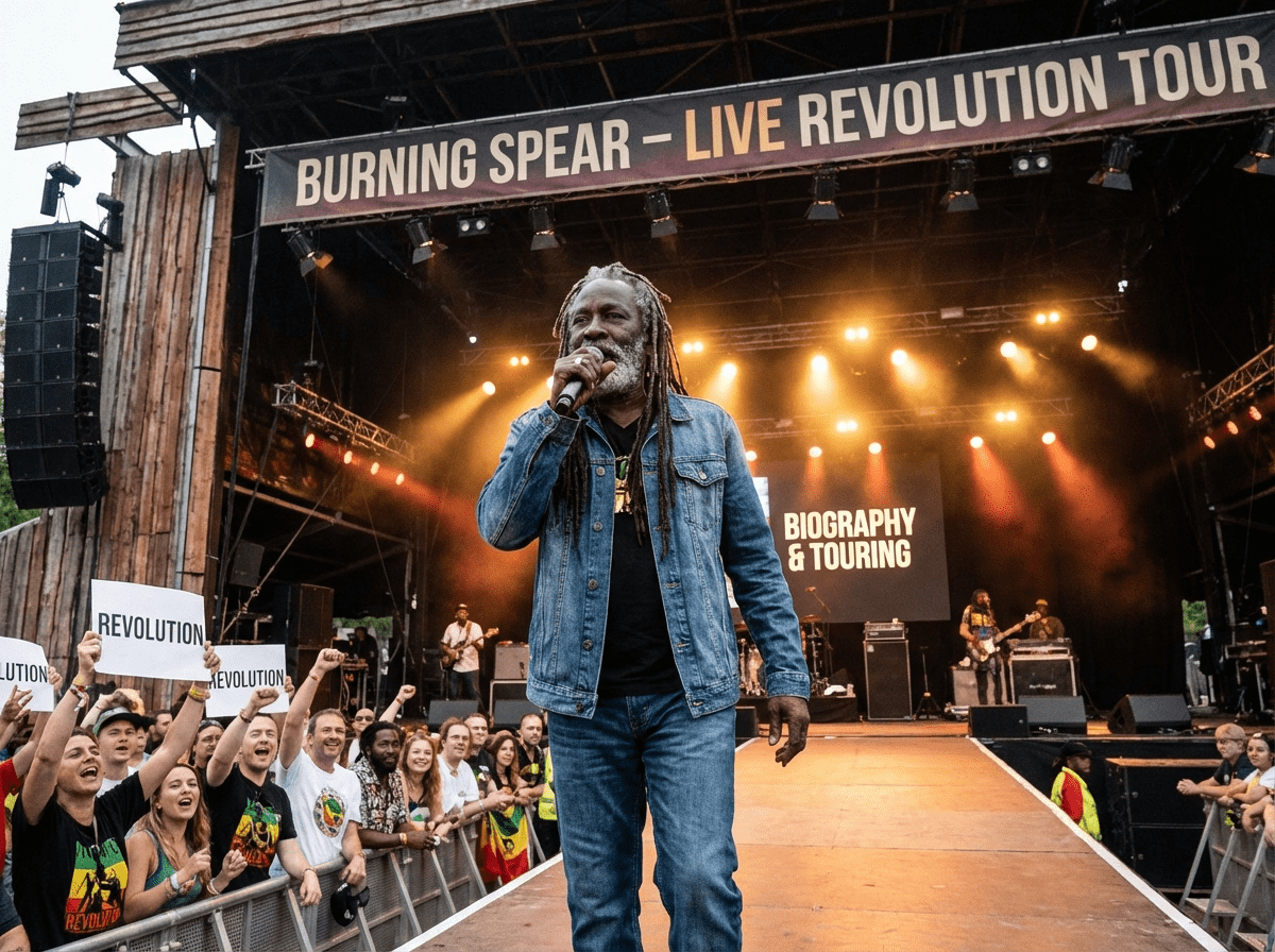 Burning Spear Biography Touring & Live Revolution