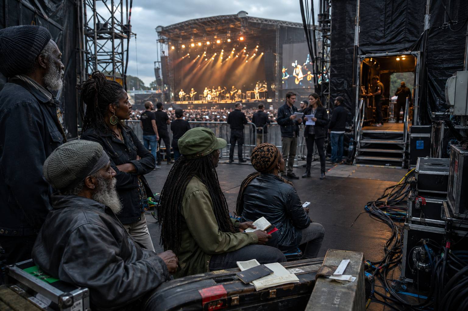 Who Controls the Stage Reggae at the Crossroads