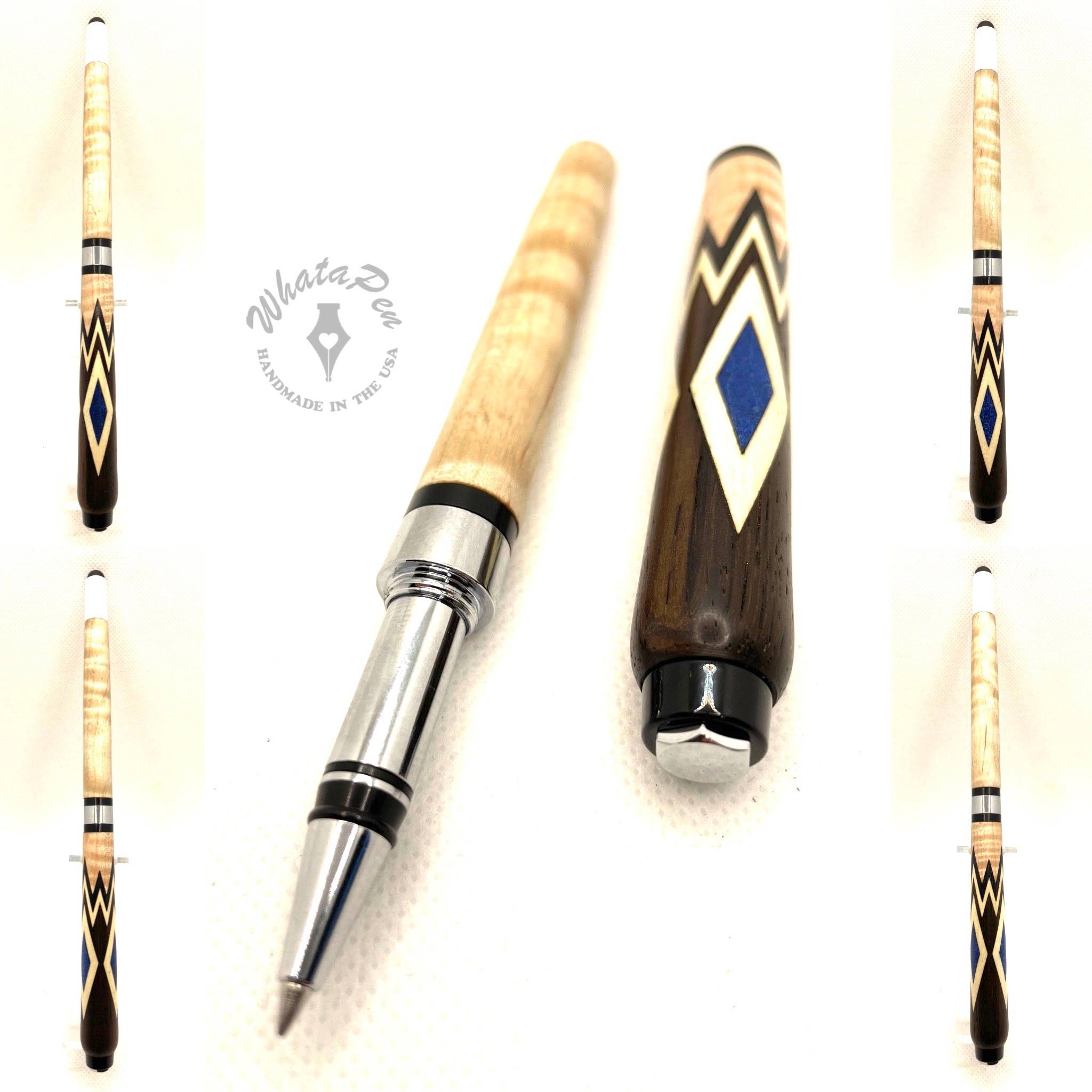 Handmade Pool Cue Rollerball Pen