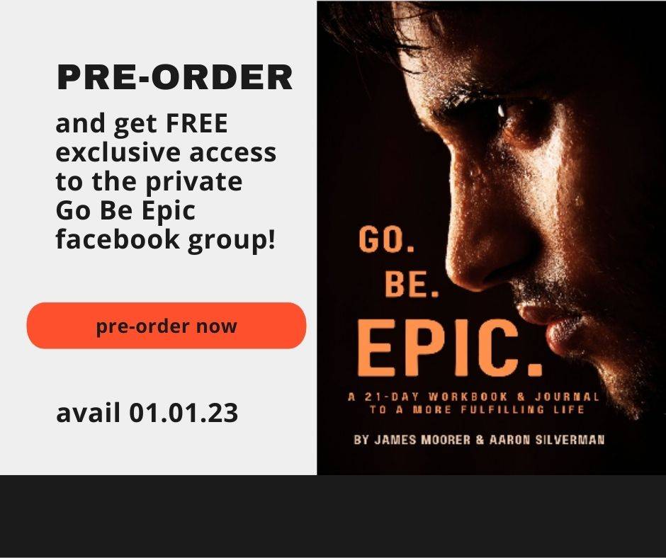 Go Be Epic PREORDER link is LIVE on Amazon!