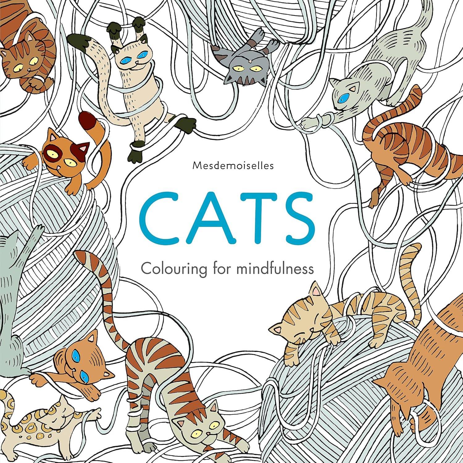Cats: Colouring for Mindfulness