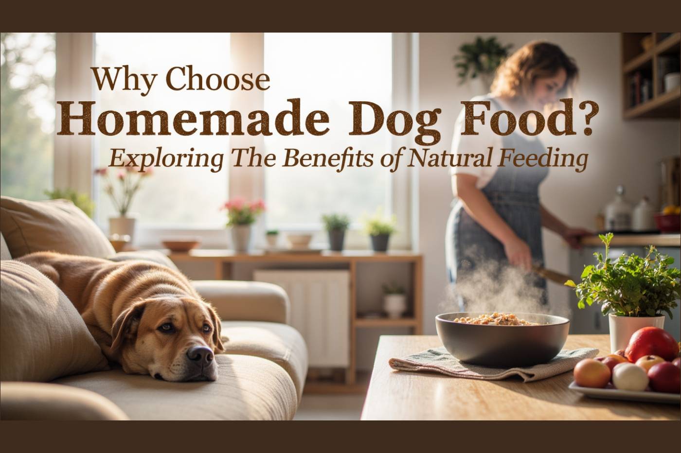 Why Choose Homemade Dog Food? Exploring the Benefits of Natural Feeding