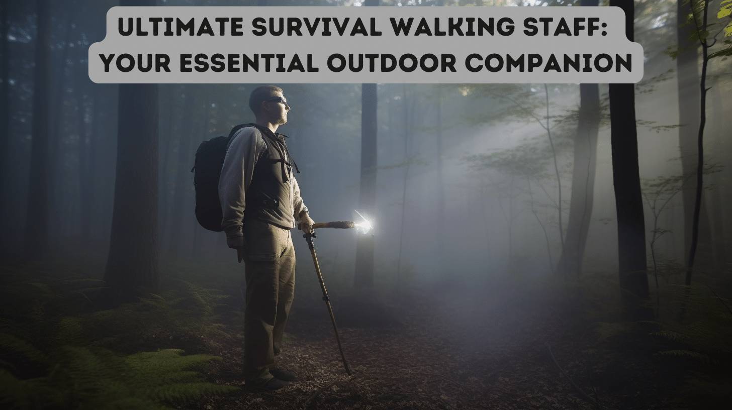 Ultimate Survival Walking Staff Your Essential Outdoor Companion