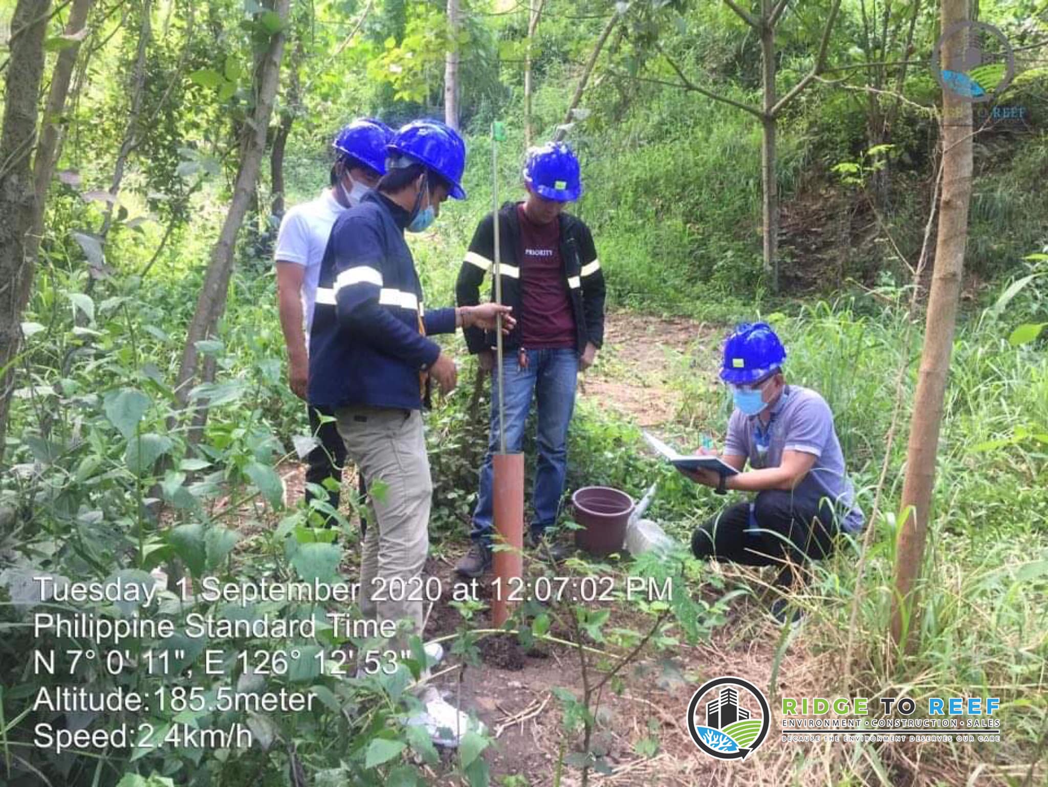 In-situ Hydraulic Conductivity at the proposed Sanitary Landfill site of Mati City