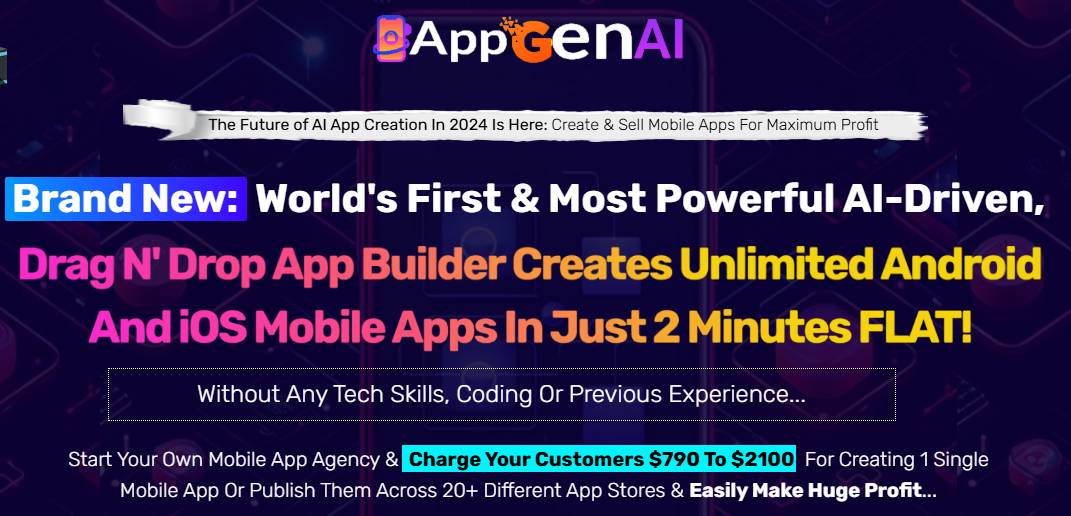[Free Access] AppGen AI - True AI Powered Mobile App Builder Platform