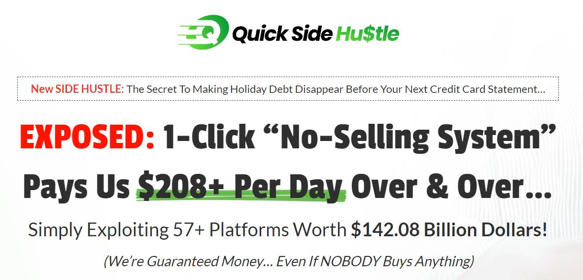 Free Access - Quick Side Hustle