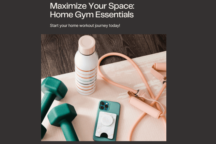 Best Home Gym Equipment for Small Spaces | Compact Fitness Gear