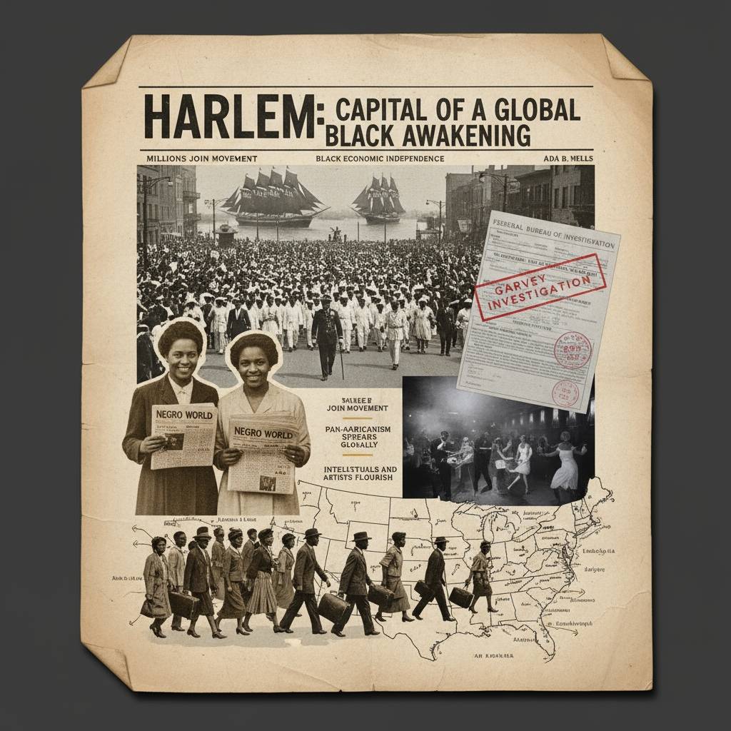 Marcus Garvey in New York (1916–1924) — A 10-Part Reggae Dread History Series