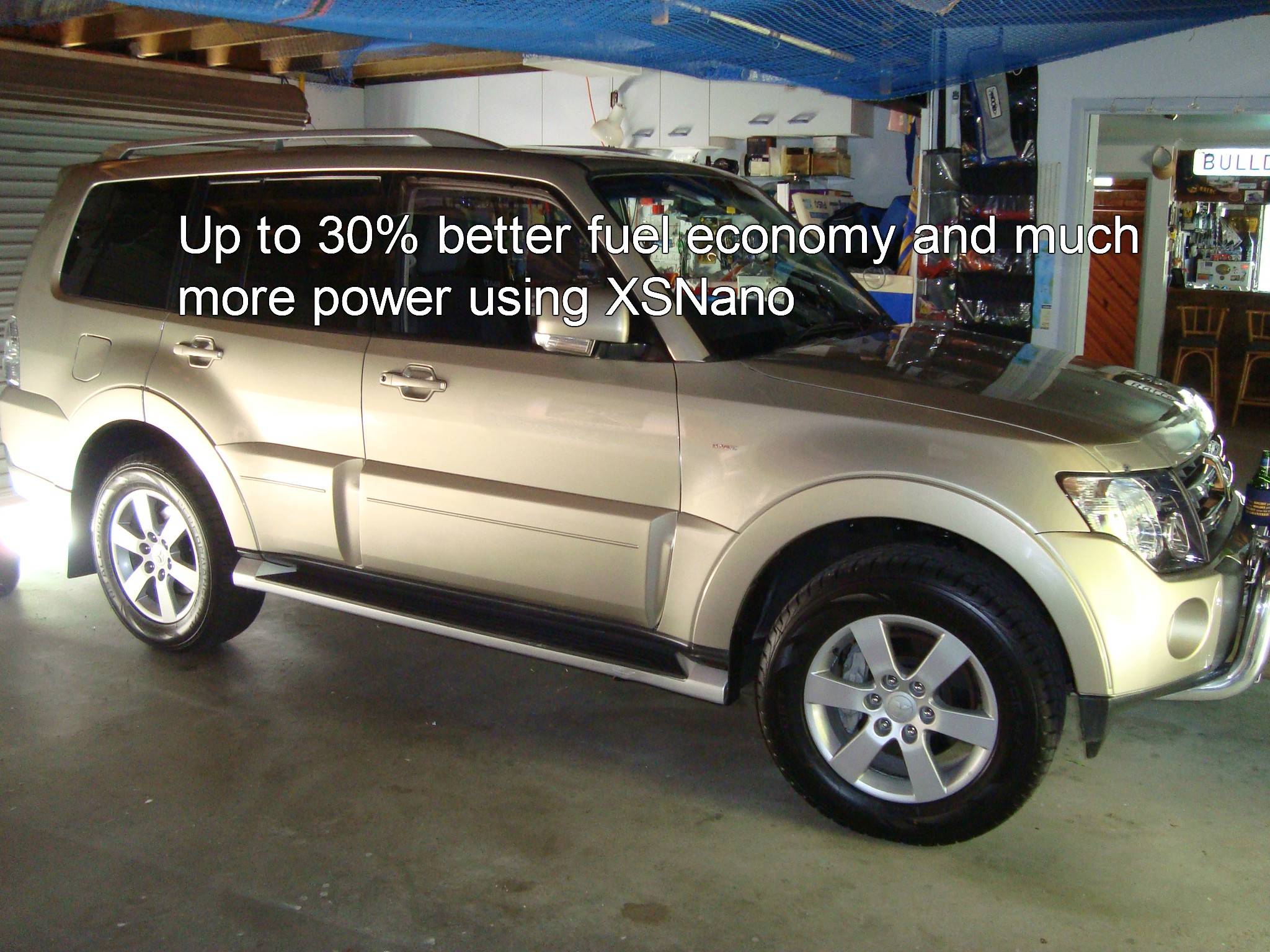 VRX Pajero saving over 30 cents a litre on fuel costs using XSNANO