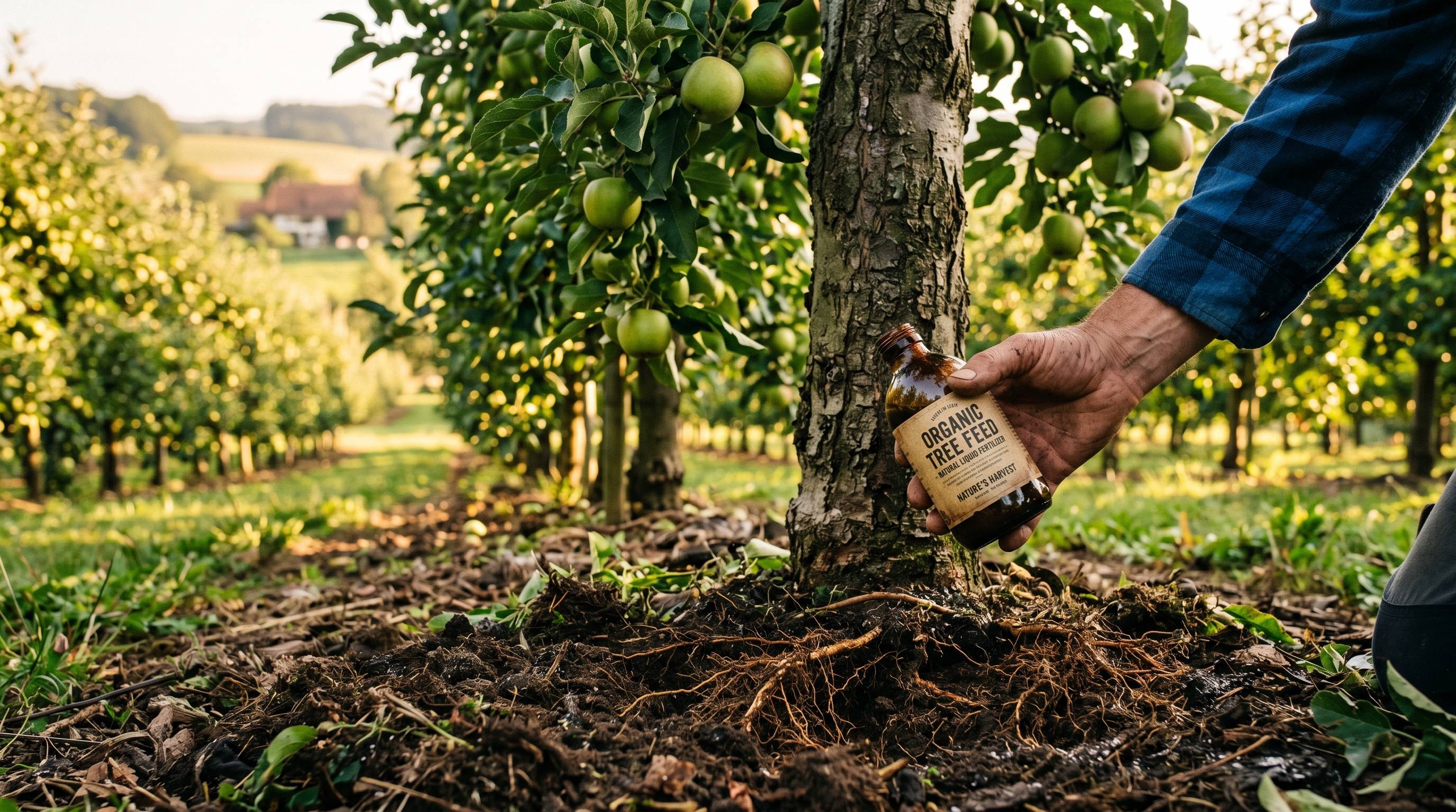 Liquid Humic Acid for Fruit Trees: Nutrient Chelation in Calcareous Soils