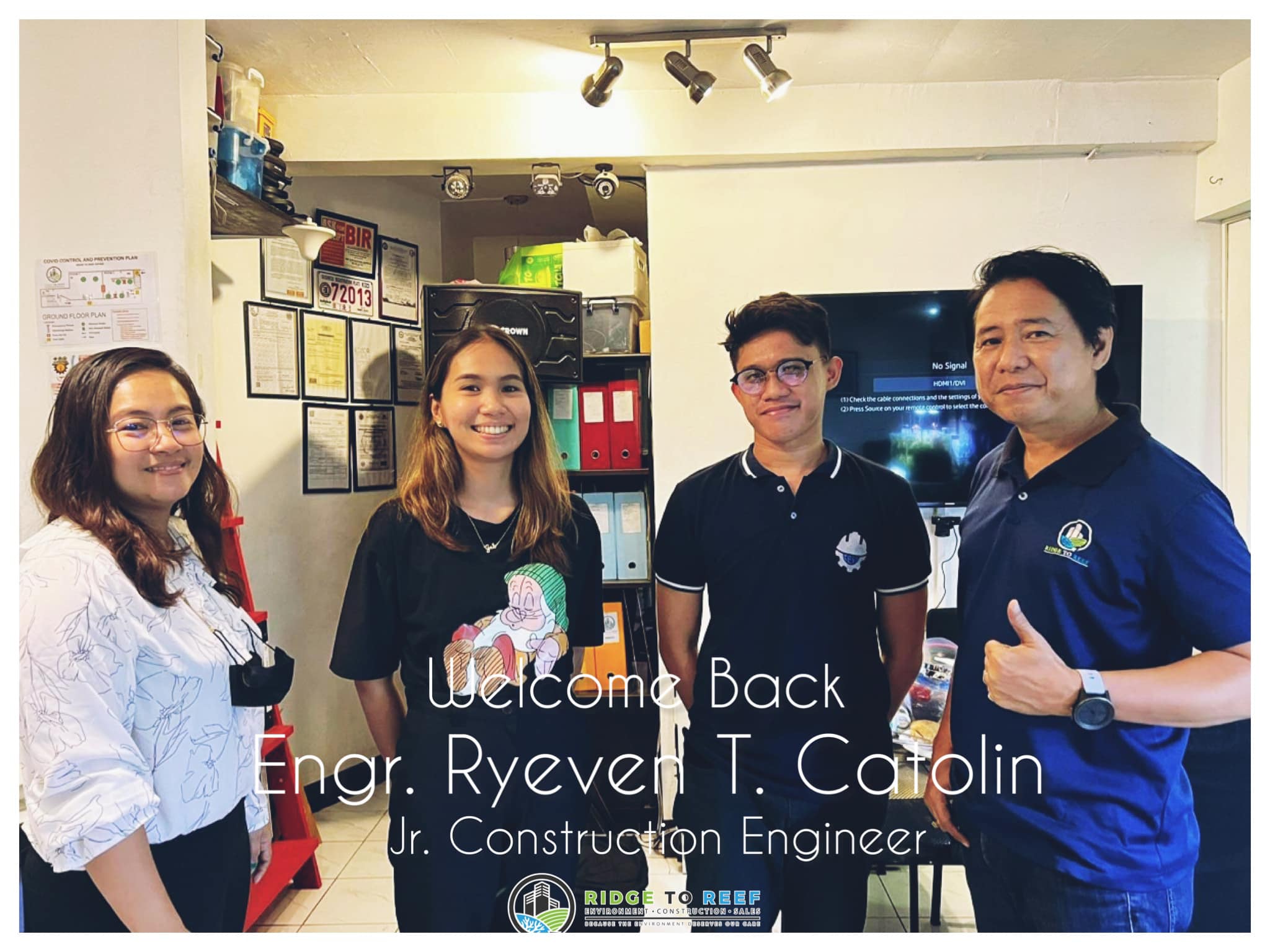 Welcome Back, Engr. Ryeven!