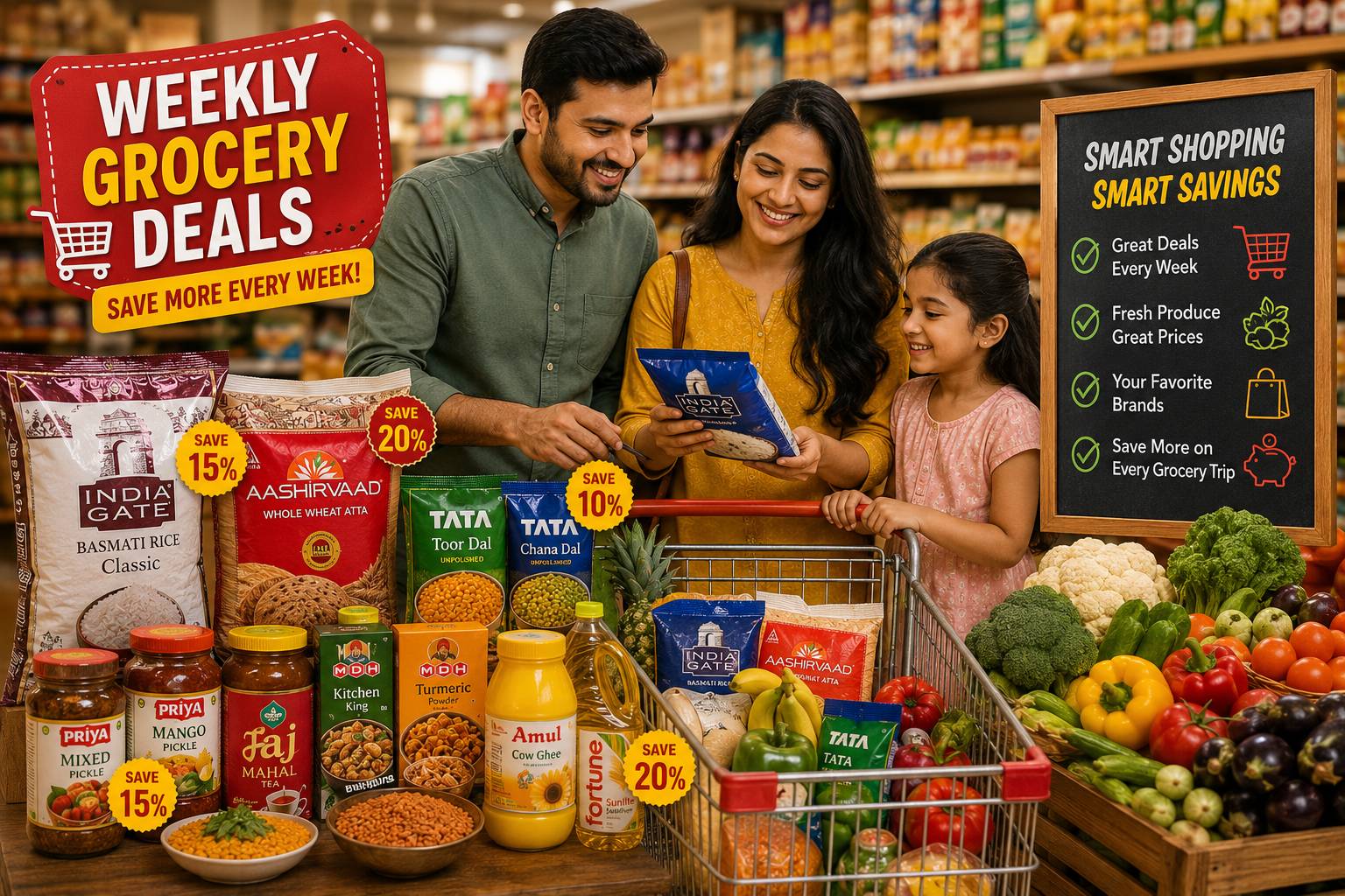 How Weekly Grocery Deals Help Families Save More on Groceries