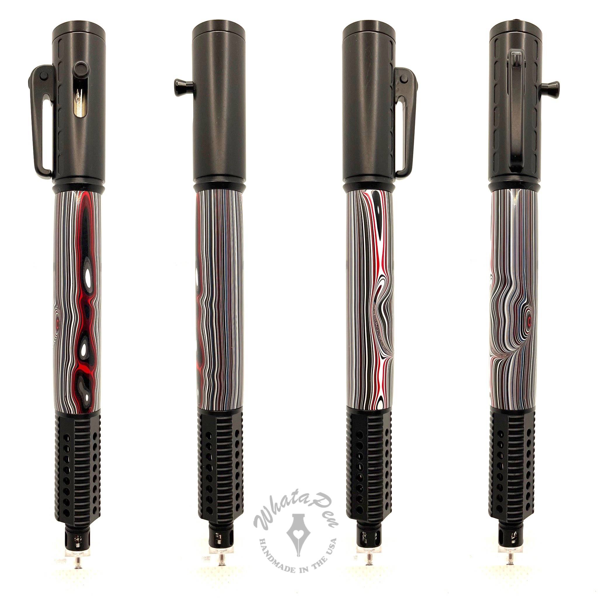 Fordite Semi Automatic click pen