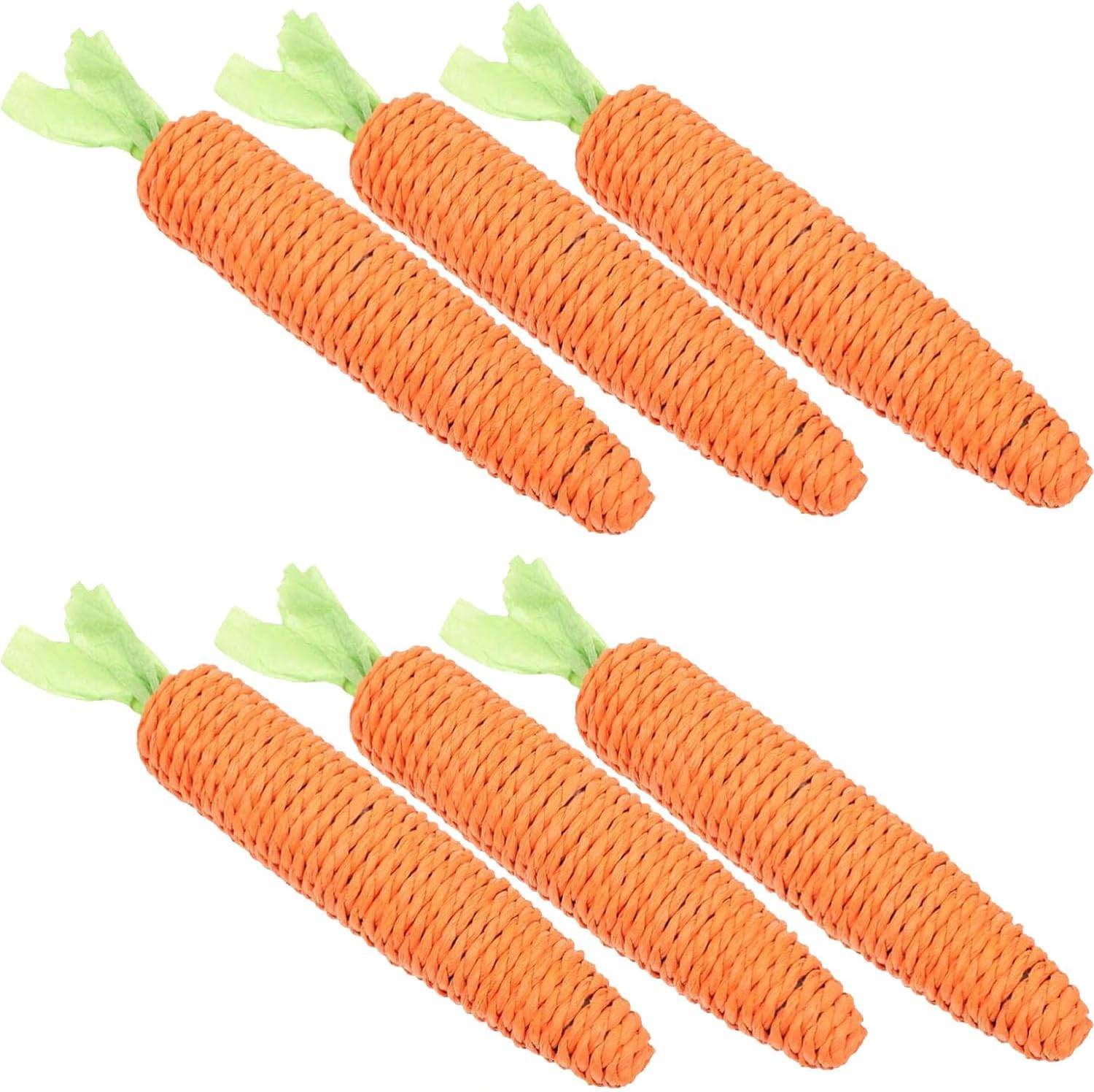 Carrot Cat Toys 6 Pieces