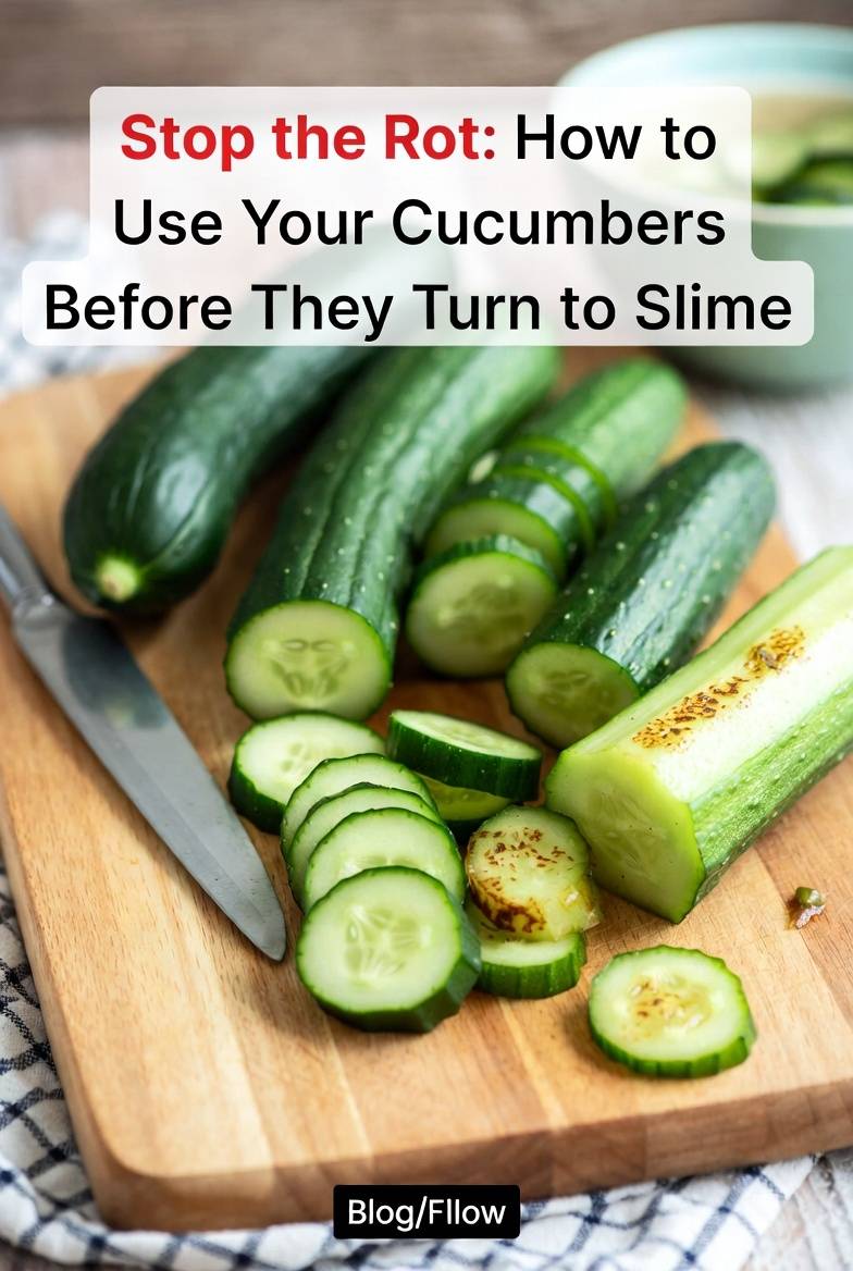 Stop the Rot: How to Use Your Cucumbers Before They Turn to Slime