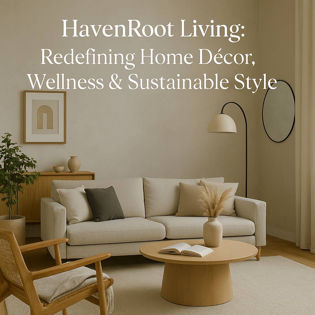 HavenRoot Living: Redefining Home Décor, Wellness & Sustainable Style
