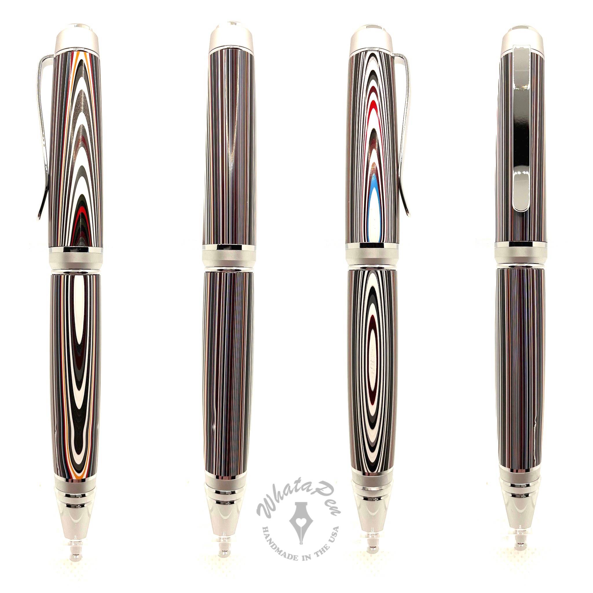 A sweet Fordite Twist pen