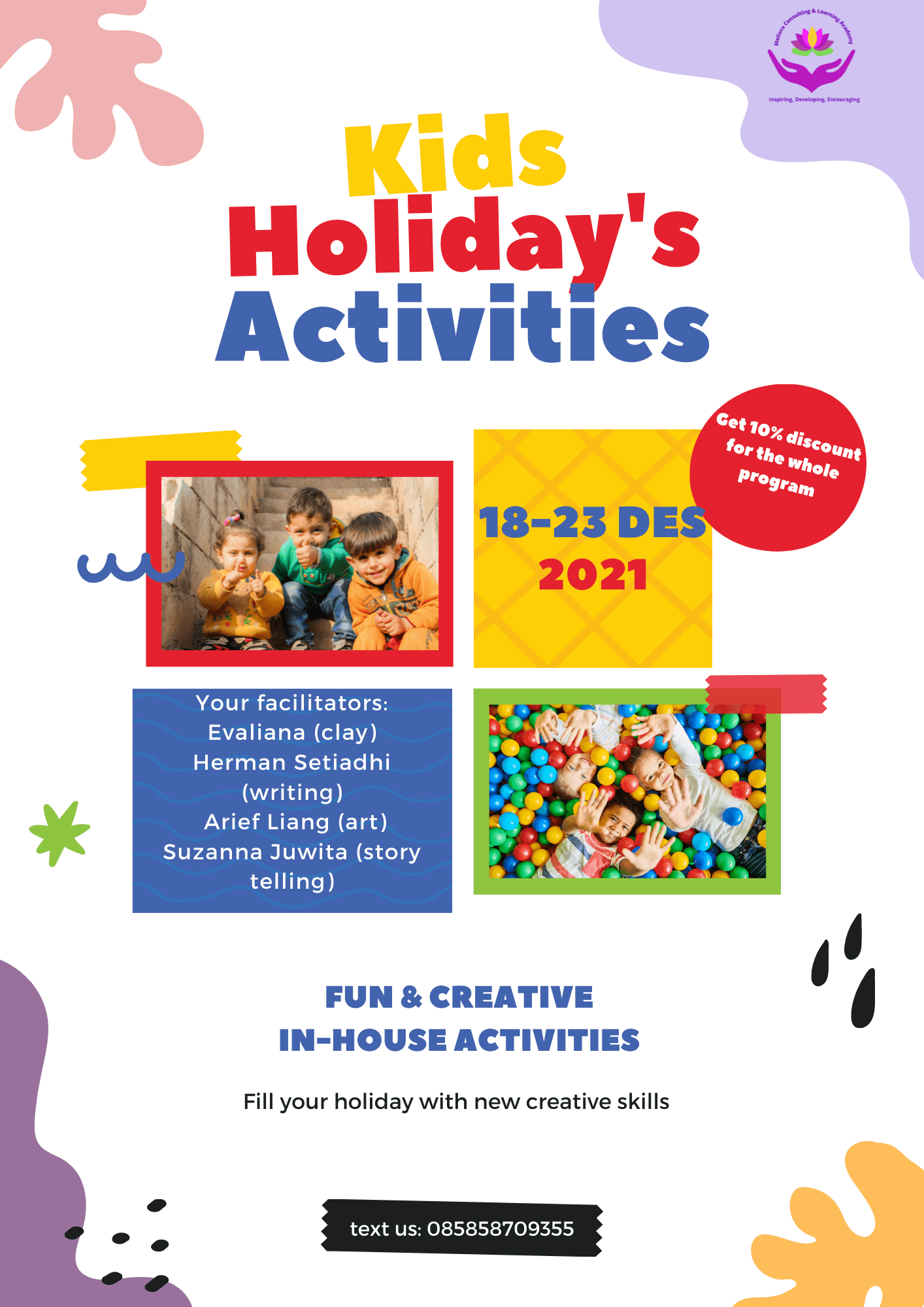 Kids Holiday's Activities