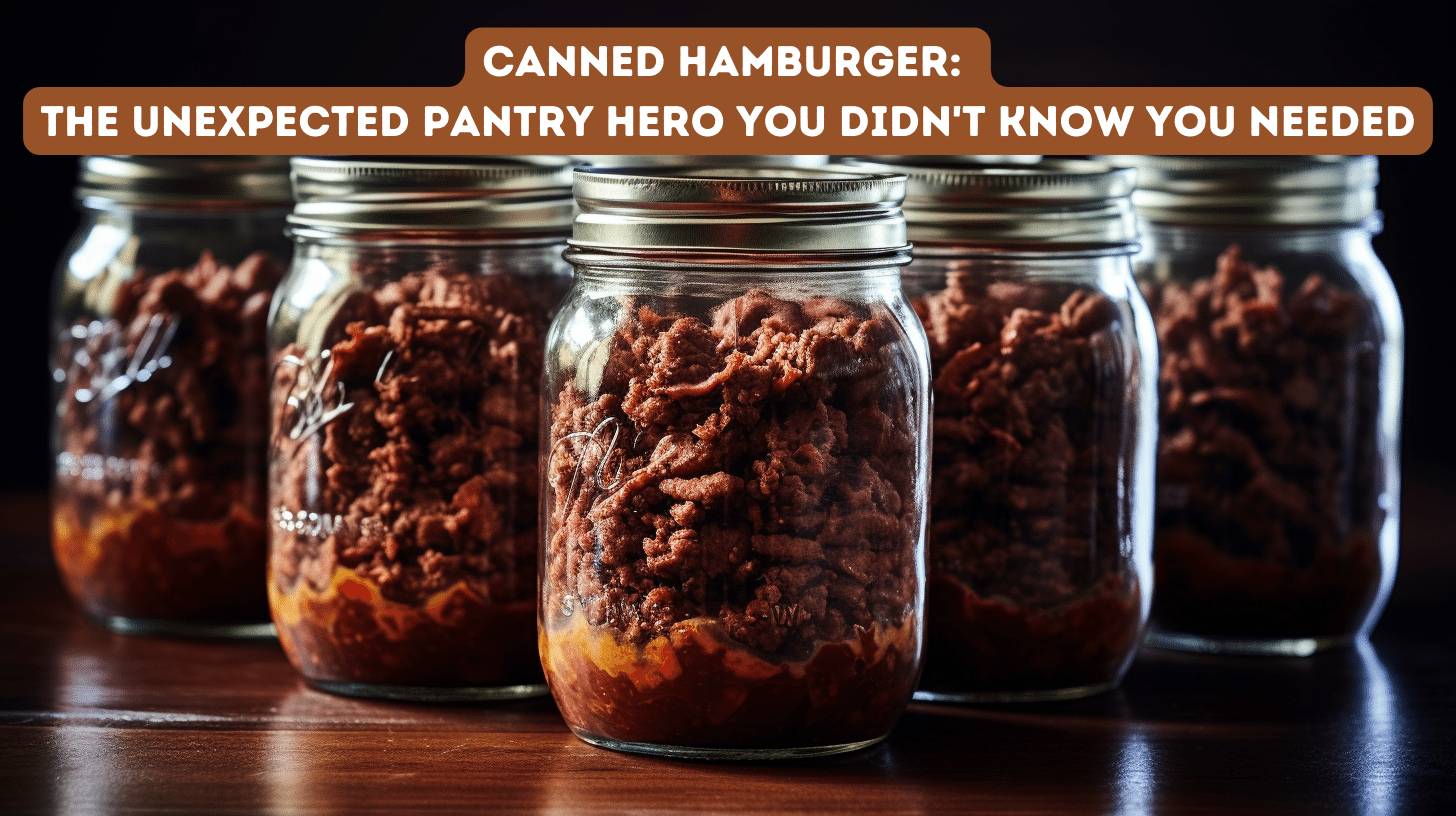 Canned Hamburger The Unexpected Pantry Hero You Didn't Know You Needed